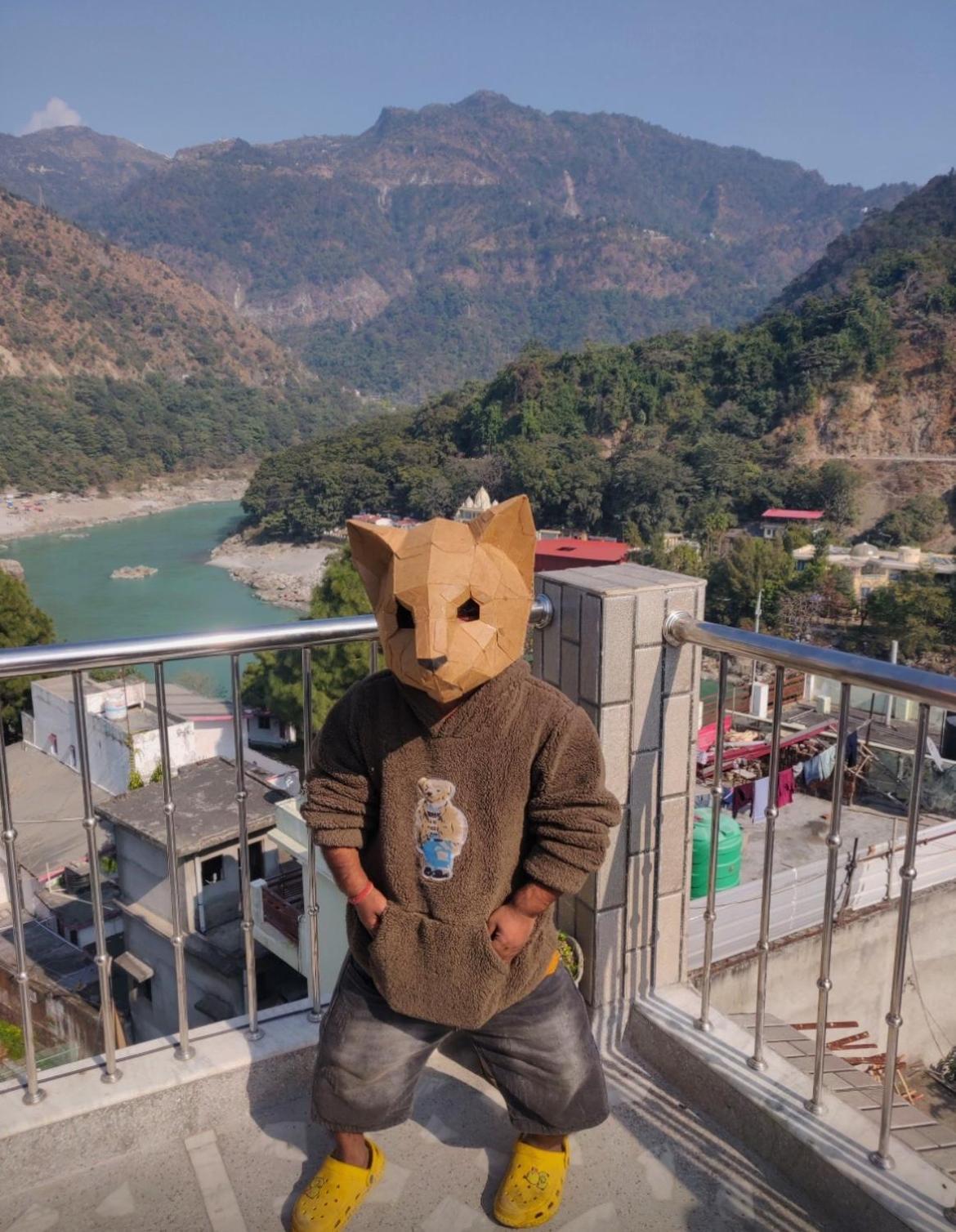 Art Bliss Hostel Rishikesh Bagian luar foto