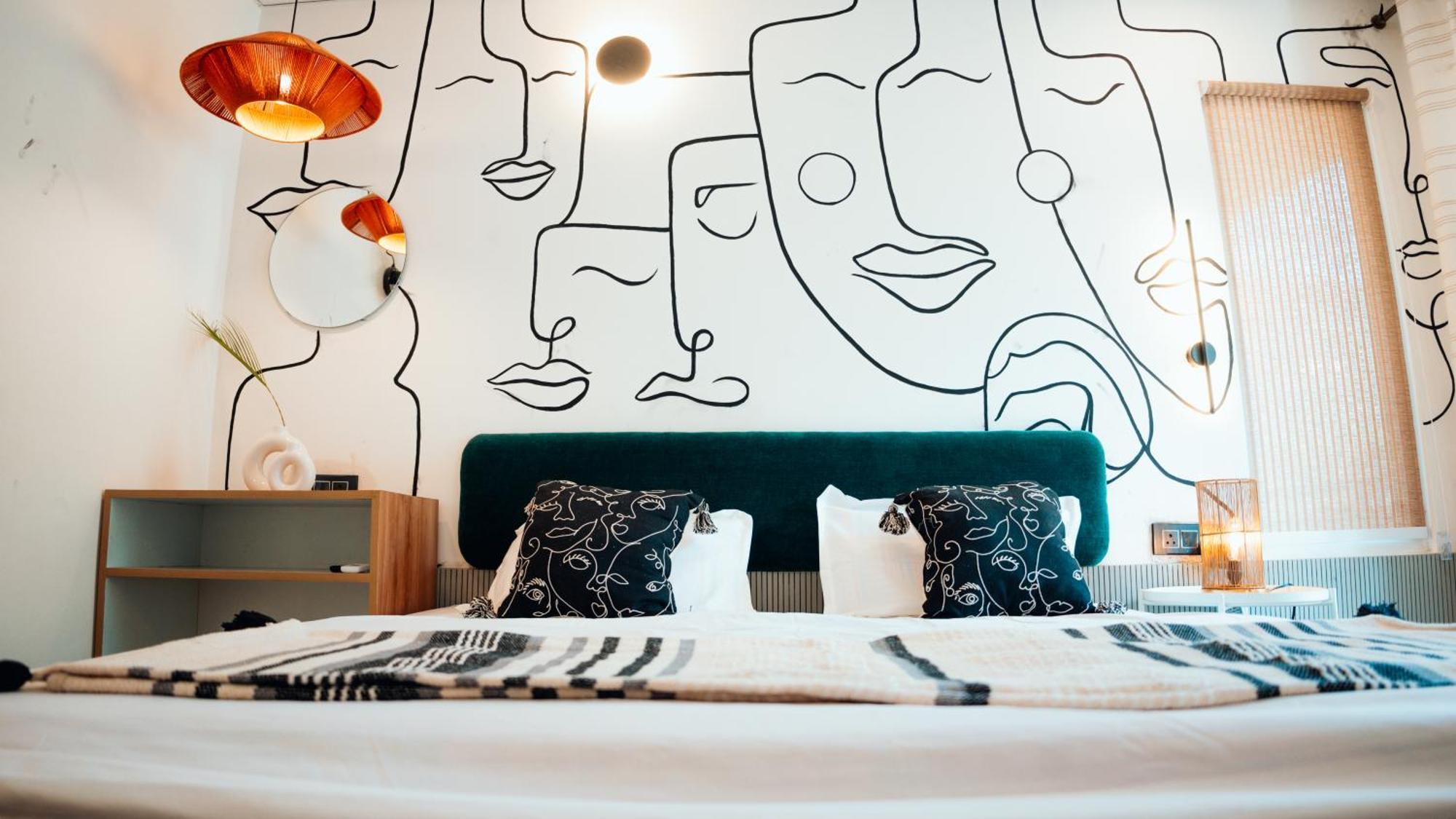Art Bliss Hostel Rishikesh Bagian luar foto