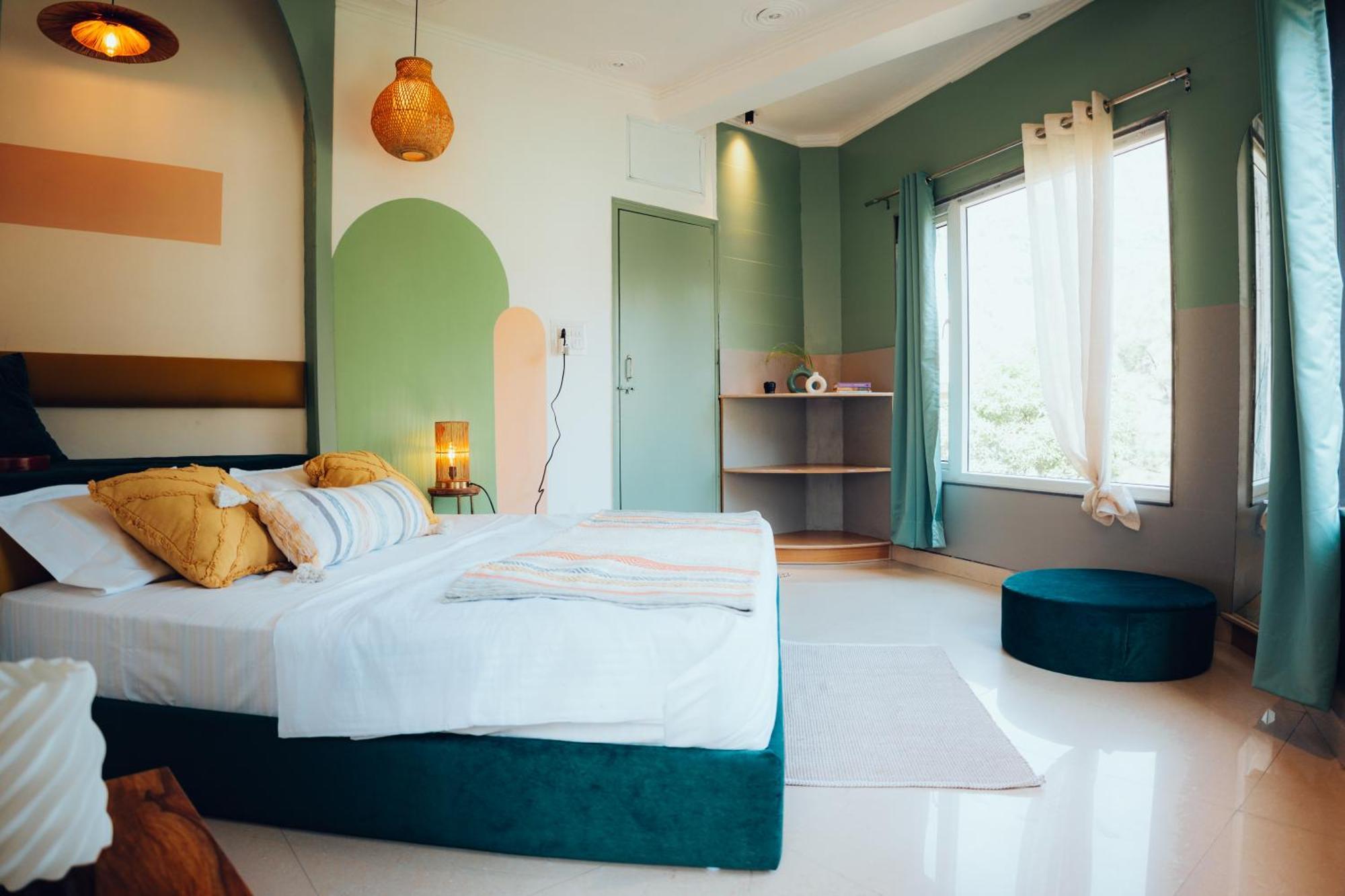 Art Bliss Hostel Rishikesh Bagian luar foto